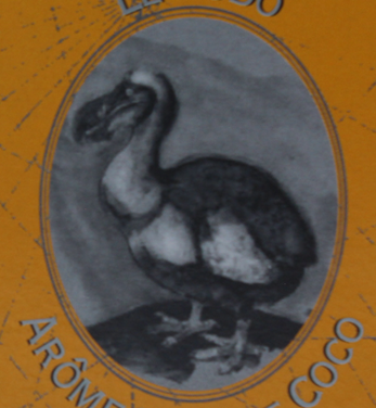 Der ausgestorbene Dodo von Mauritius