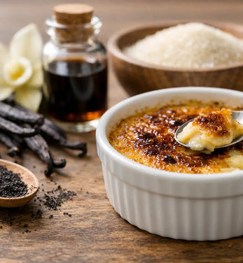 Vanille für Crème Brûlée richtig wählen