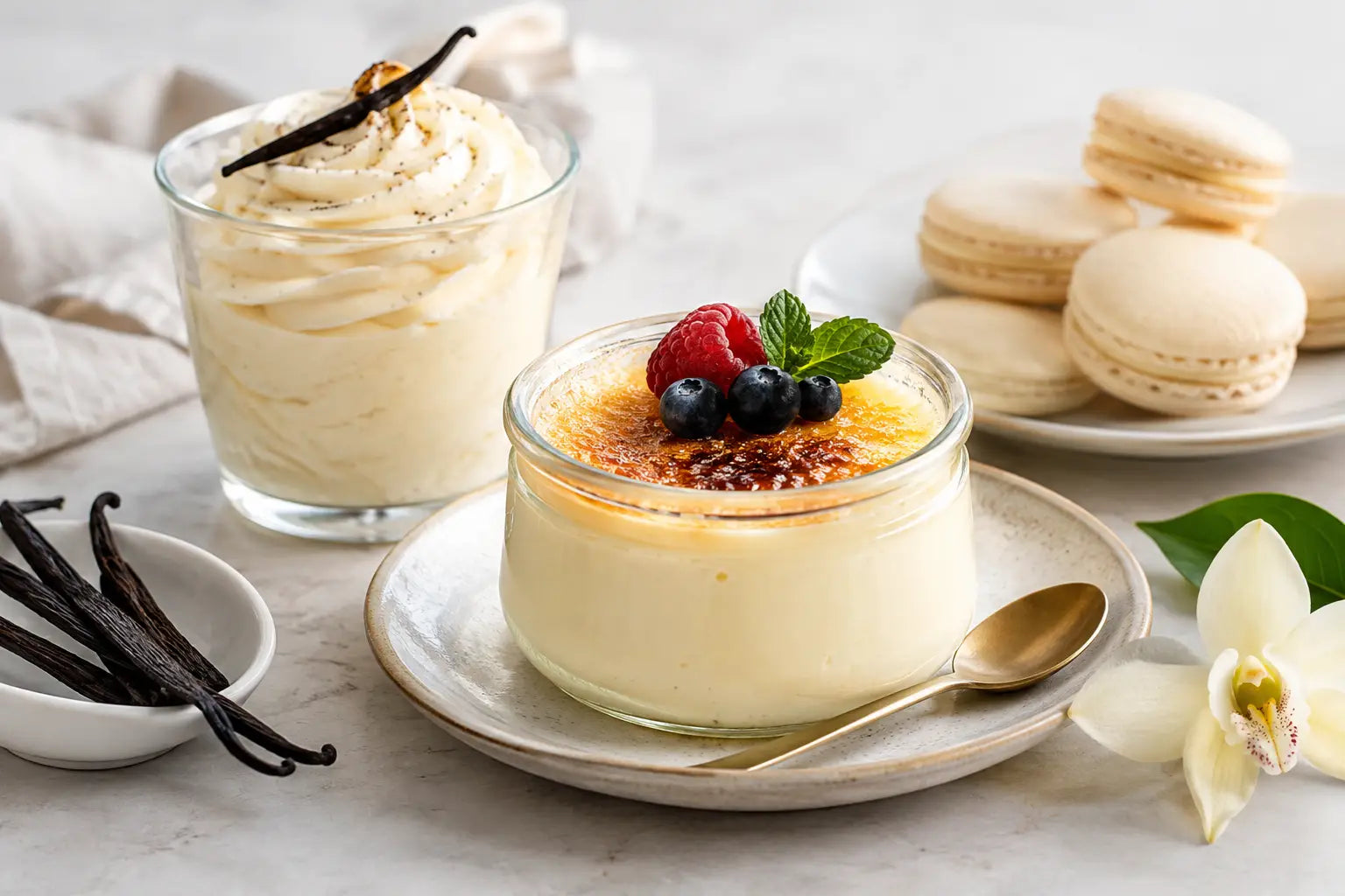Vanille Rezepte für feine Desserts zu Hause