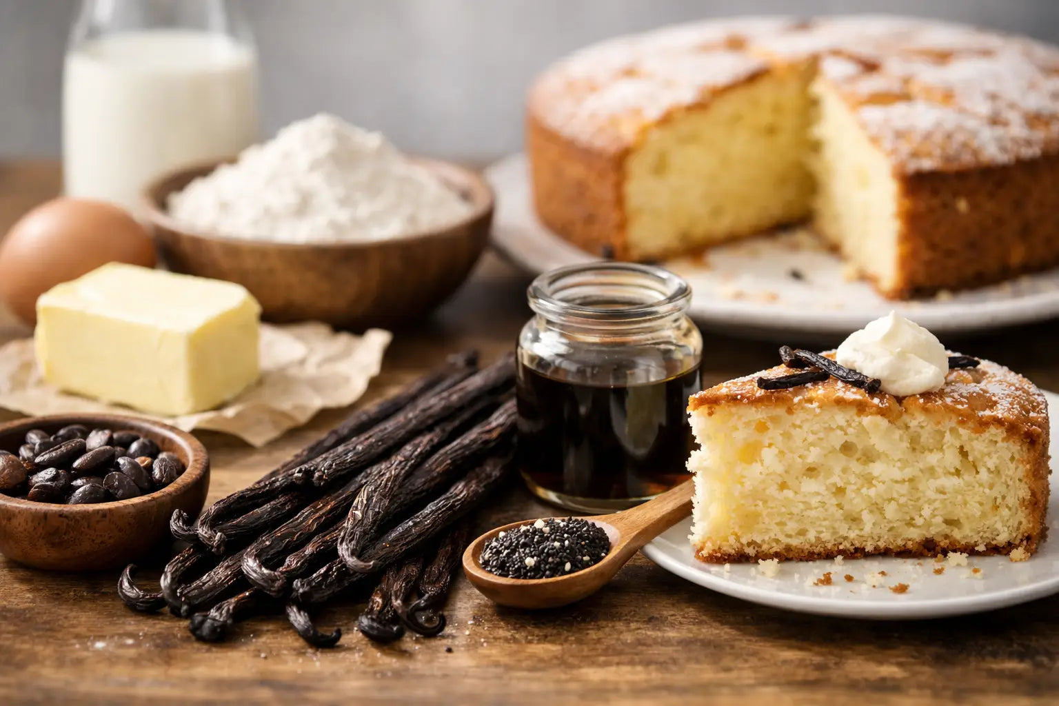 Die beste Vanille für Kuchen finden