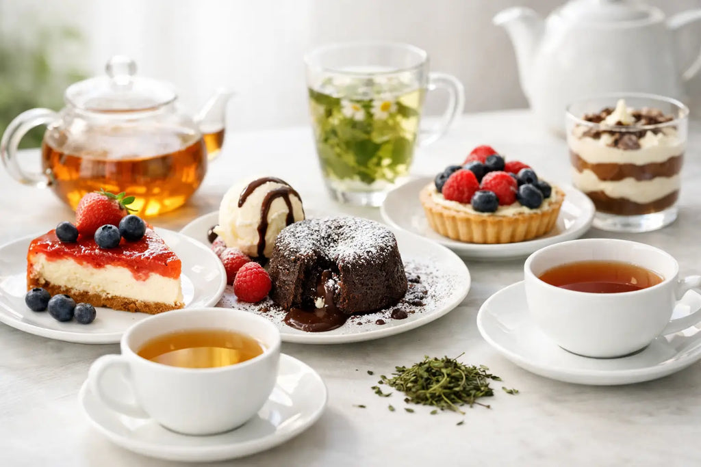 Welcher Tee passt zu Desserts?