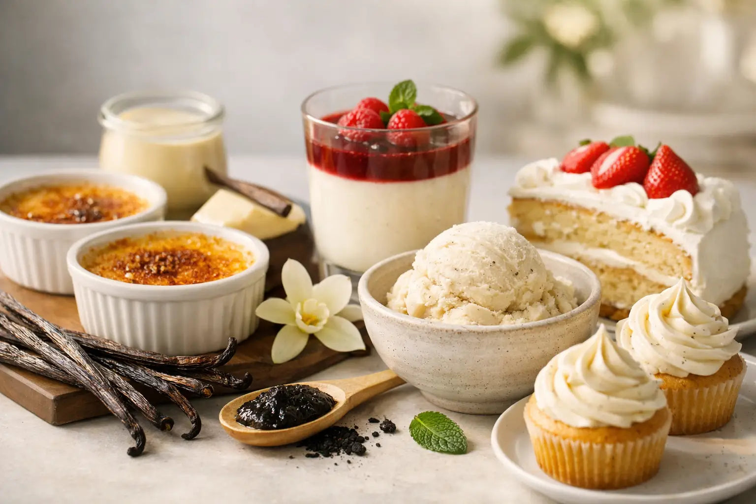 Fünf Rezepte mit Vanillepaste für feinen Genuss
