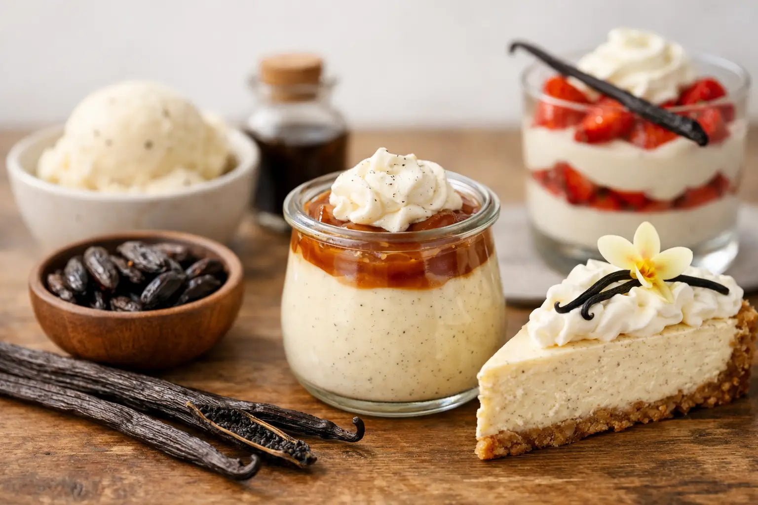 Tahiti Vanille in Desserts richtig einsetzen