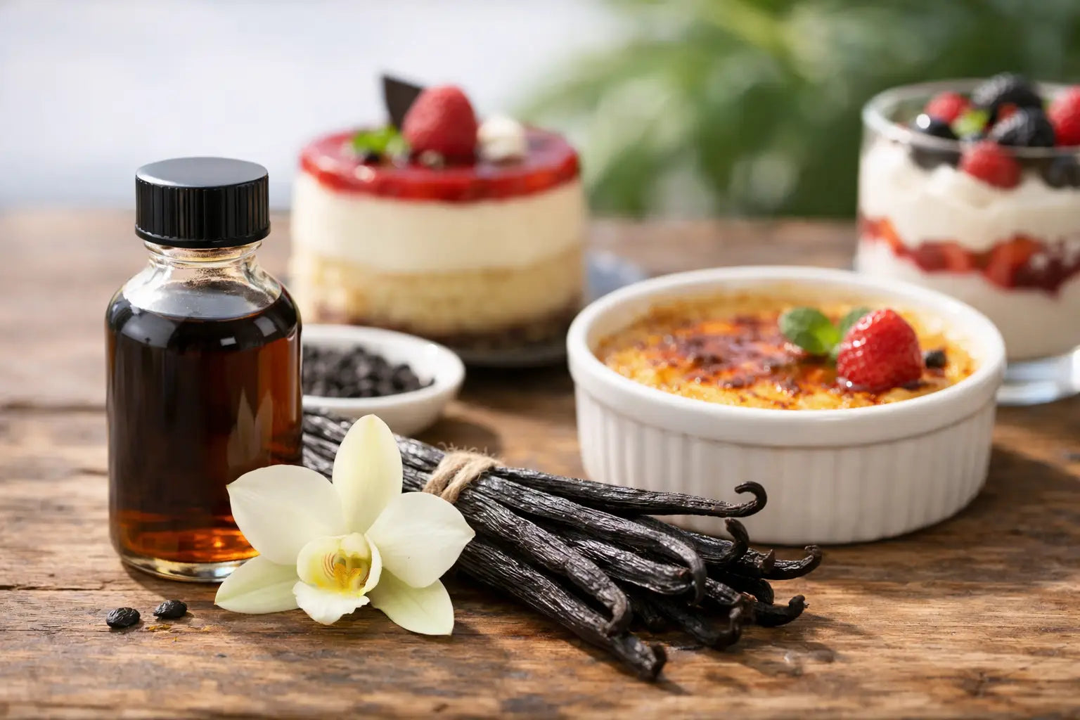 Tahiti Vanille Aroma Review für feine Desserts