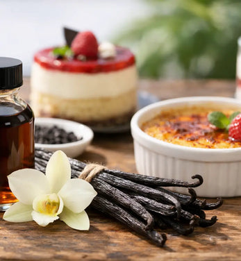 Tahiti Vanille Aroma Review für feine Desserts