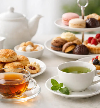 Tee richtig mit Gebäck kombinieren