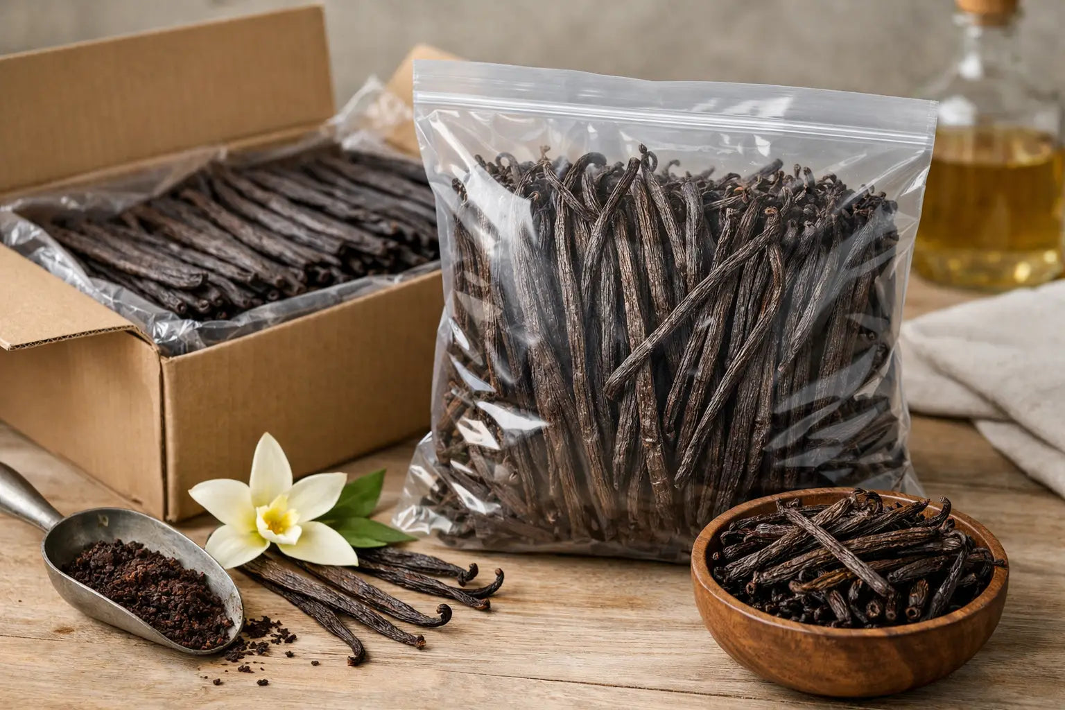 Vanilleschoten Großpackung bestellen leicht gemacht