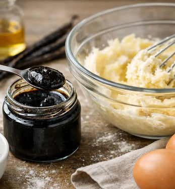 Vanillepaste selber dosieren beim Backen