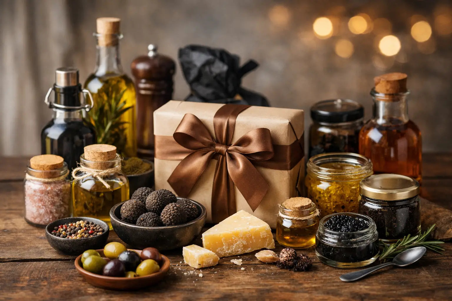 Geschenkguide für Gourmet-Zutaten mit Stil