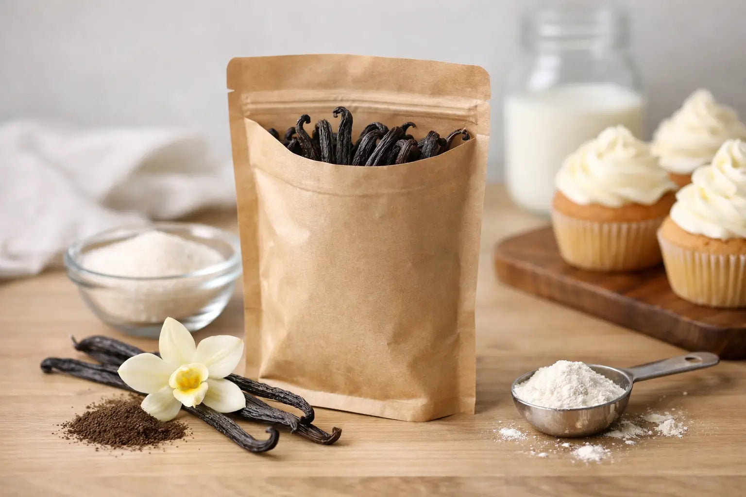 Vanille Nachfüllpackung für feines Backen