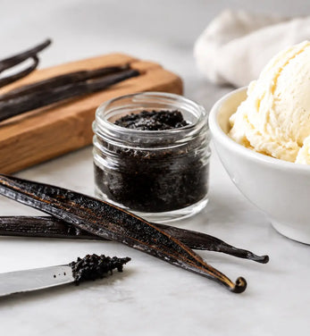 Vanillemark für Eiscreme richtig vorbereiten