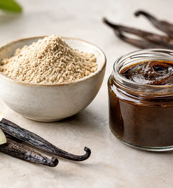 Vanillepulver versus Vanillepaste vergleichen