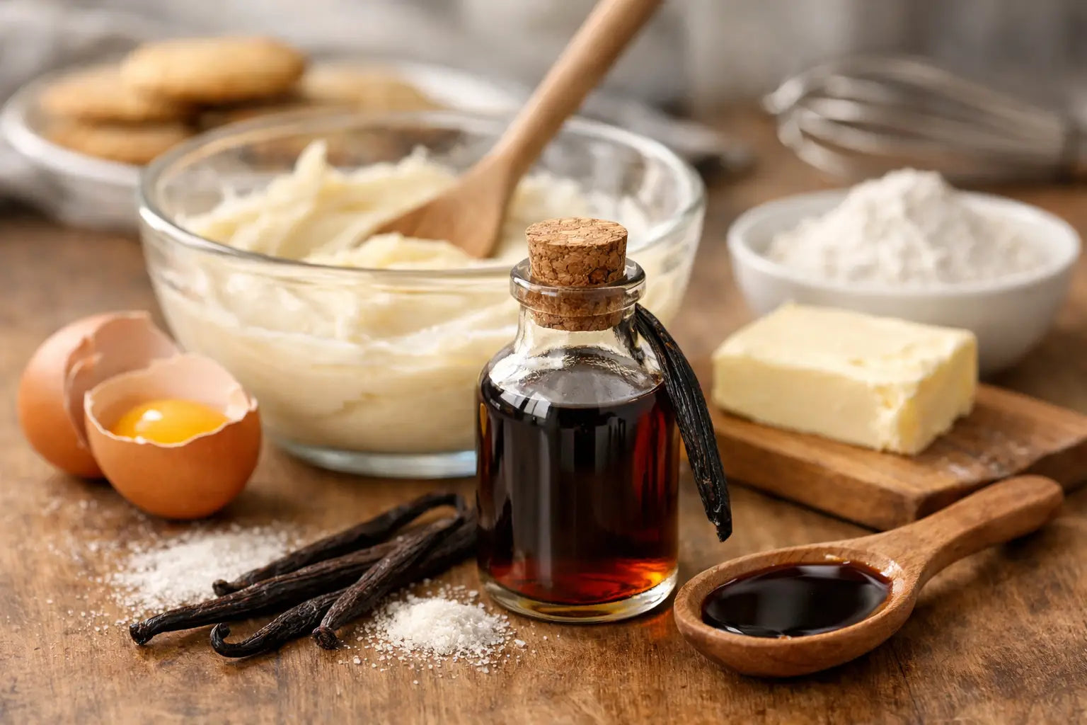 Wie verwendet man Vanilleextrakt beim Backen?