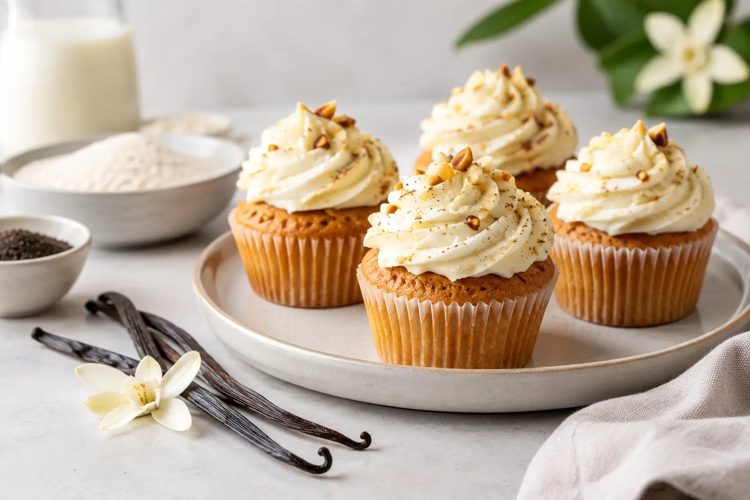 Veganes Backen mit Vanille und feiner Tiefe