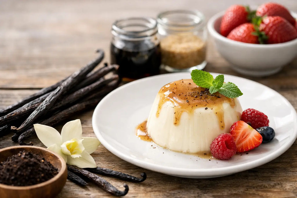 Beste Vanille für Panna Cotta auswählen