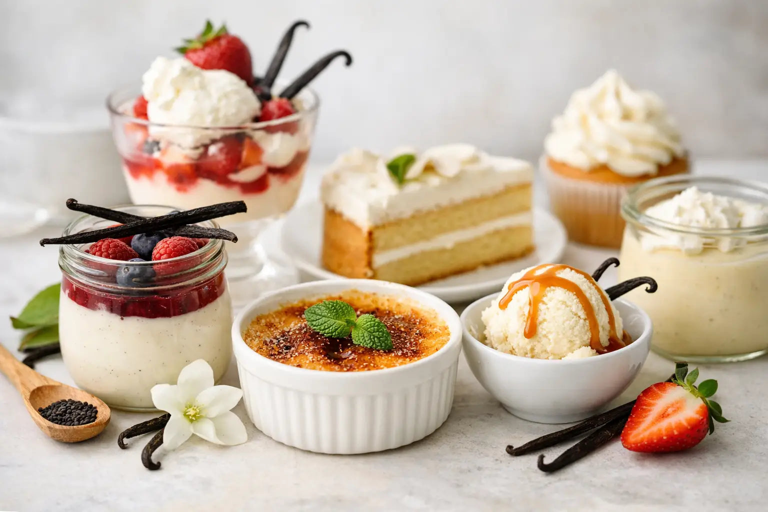 8 Dessertideen mit Vanillemark für Genießer