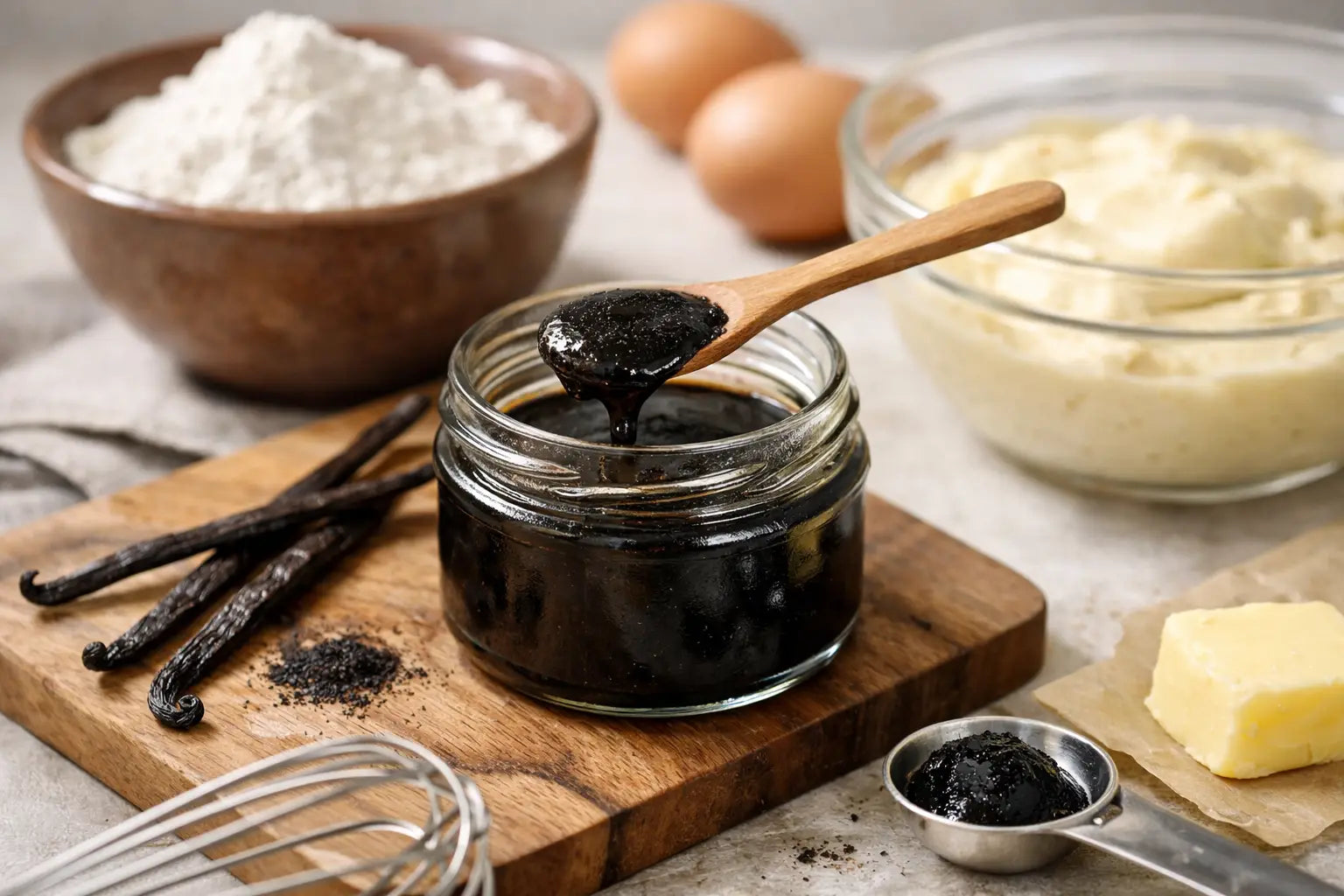 Wie dosiert man Vanillepaste korrekt beim Backen?