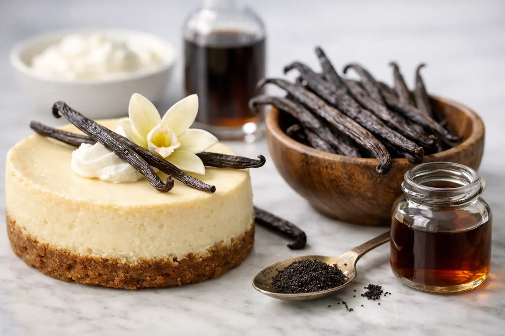 Die beste Vanille für Cheesecake finden
