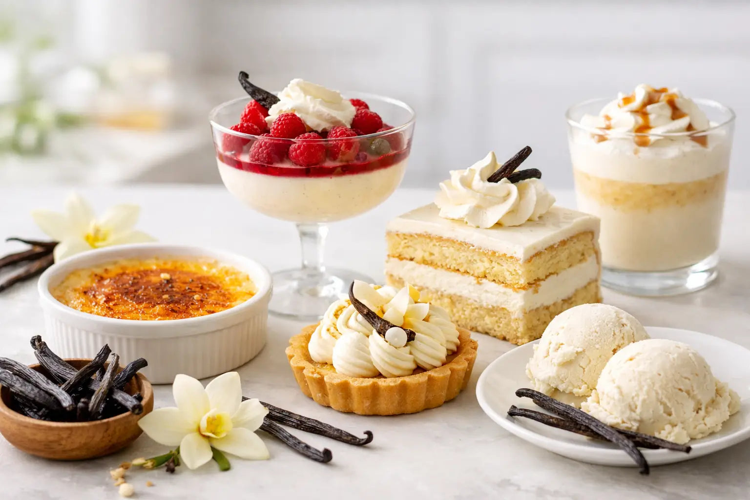 Vanille Trends im Backen für feine Desserts