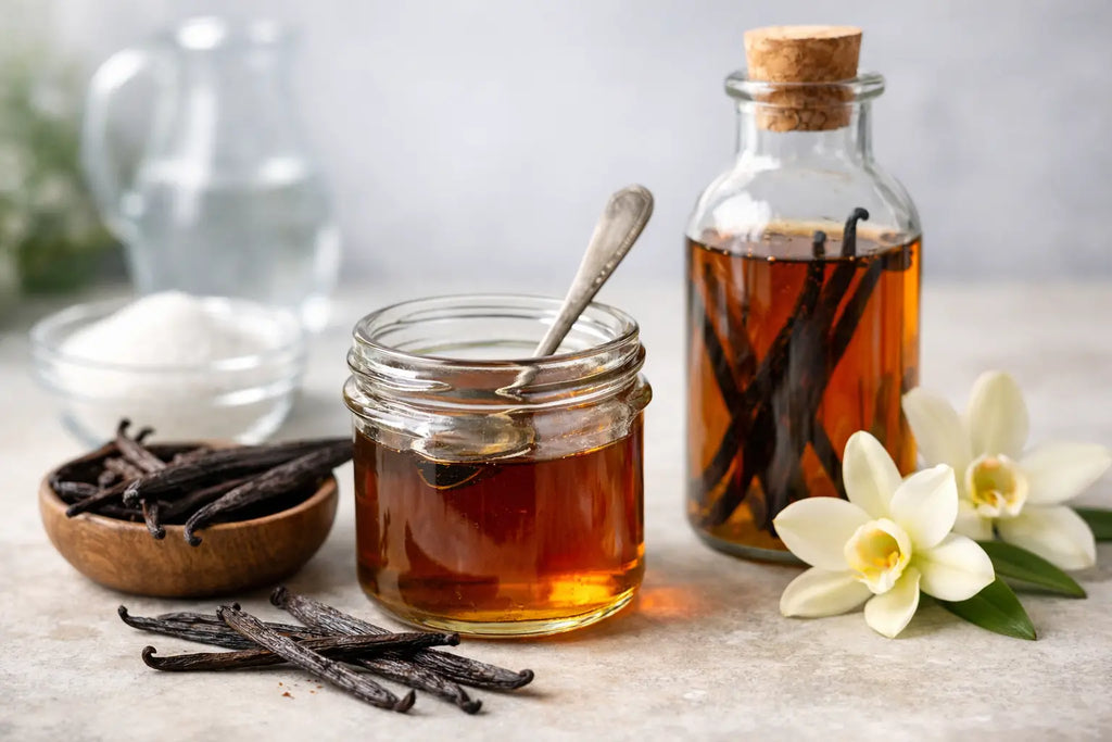 Vanillebohnen für Sirup nutzen leicht gemacht