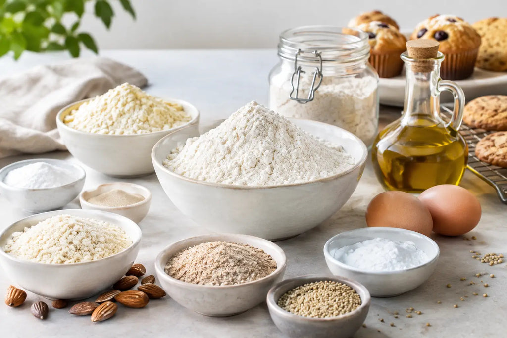 Glutenfreie Backzutaten wählen für feines Gebäck
