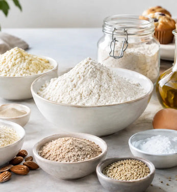 Glutenfreie Backzutaten wählen für feines Gebäck