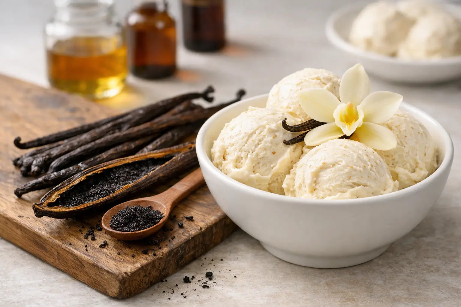 Vanille für Eis selber machen richtig wählen