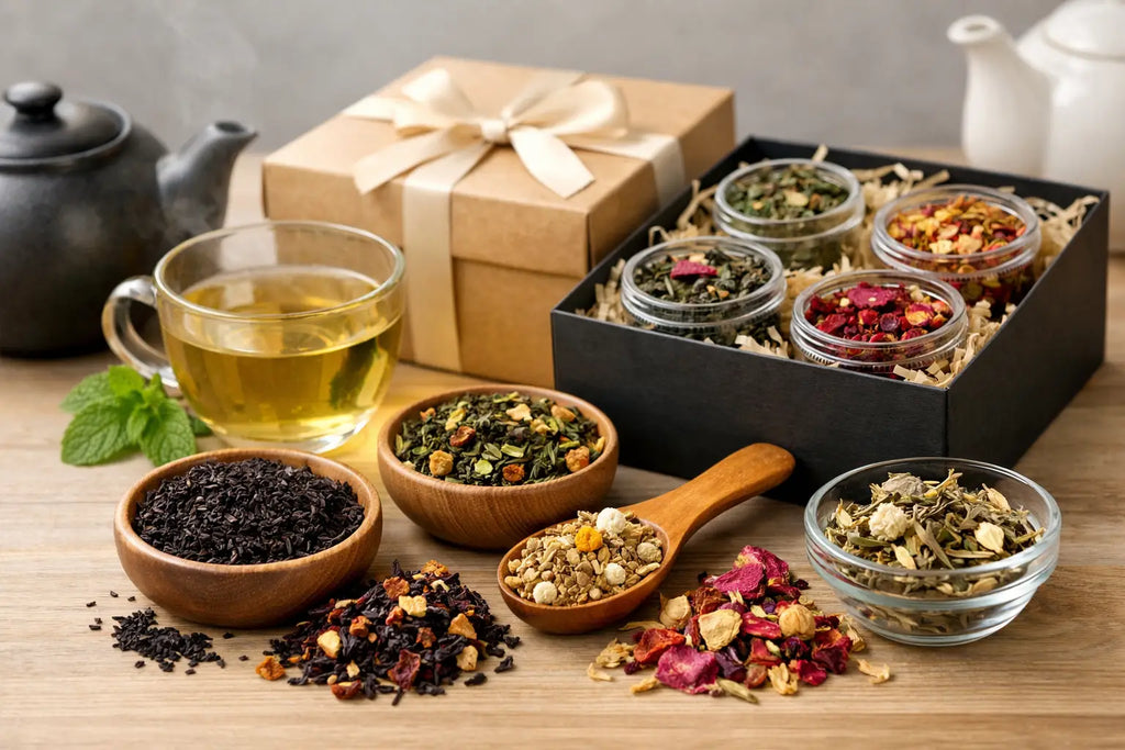 5 Teesorten für Geschenkboxen, die passen